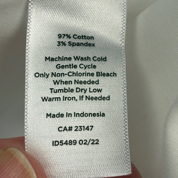 NWT Chico's No Iron Long Sleeve Button Up Tunic Shirt 18WP Breathable Minimalist - Picture 6 of 9